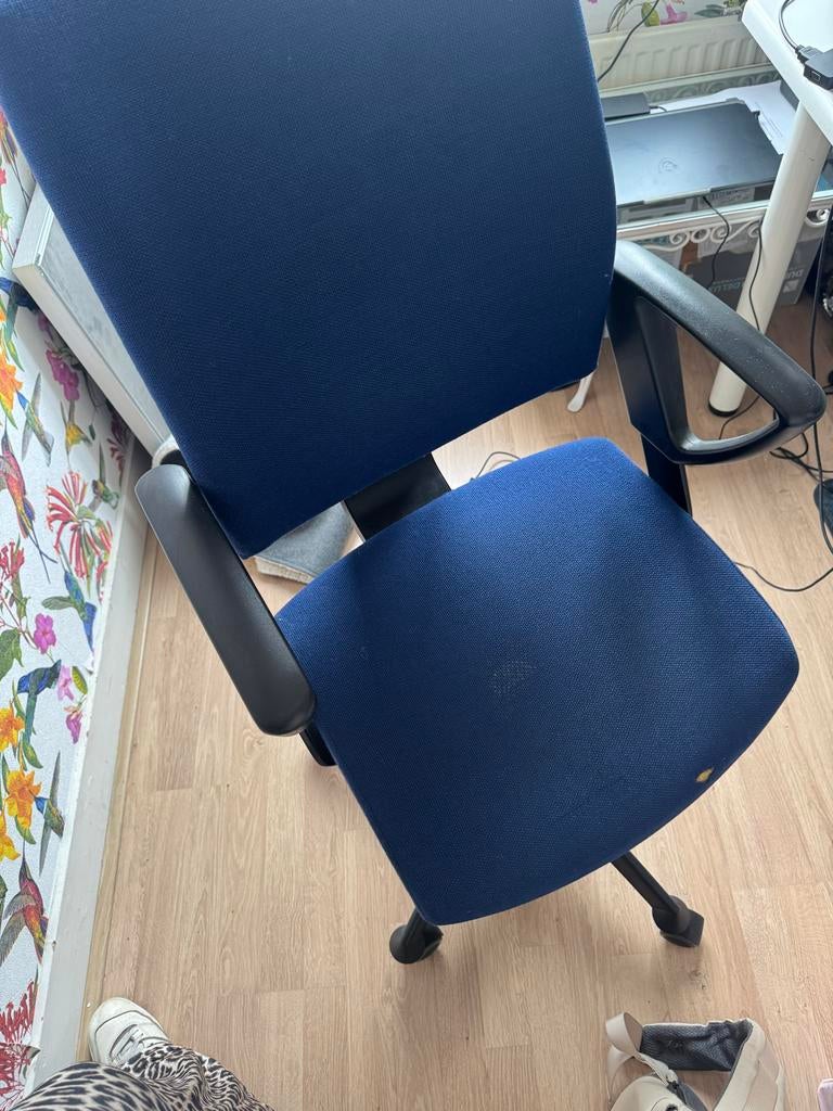 Labofa Ergonomische Bureaustoel - Verstelbaar, Ophalen, Gebruikt, Blauw, Bureaustoel