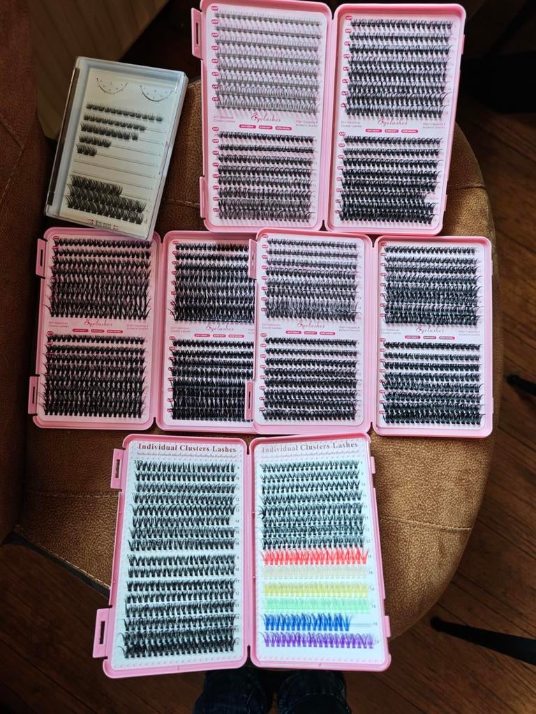 Wimper extensions voor thuis gebruik, Ophalen of Verzenden, Nieuw, Zwart, Ogen