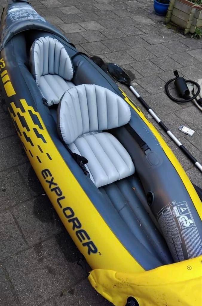 Intex kano opblaasbaar K2, Ophalen, Opblaasbaar, Gebruikt, 2-persoons