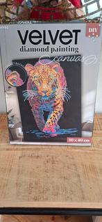 Velvet Diamond painting 30 cm bij 40 cm, Ophalen of Verzenden, Nieuw, Knutselwerk