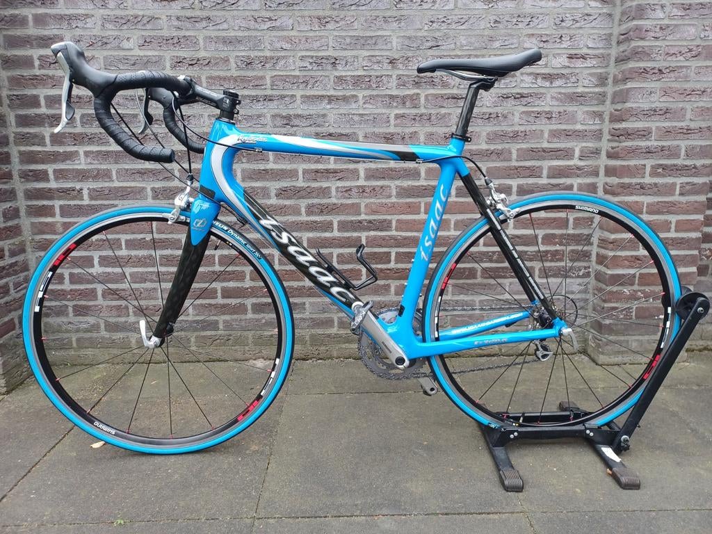 Isaac Kelvin CARBON maat 57 (1.75-1.85m) Shimano Ultegra!, Fietsen en Brommers, Fietsen | Racefietsen, 28 inch, Gebruikt, Carbon