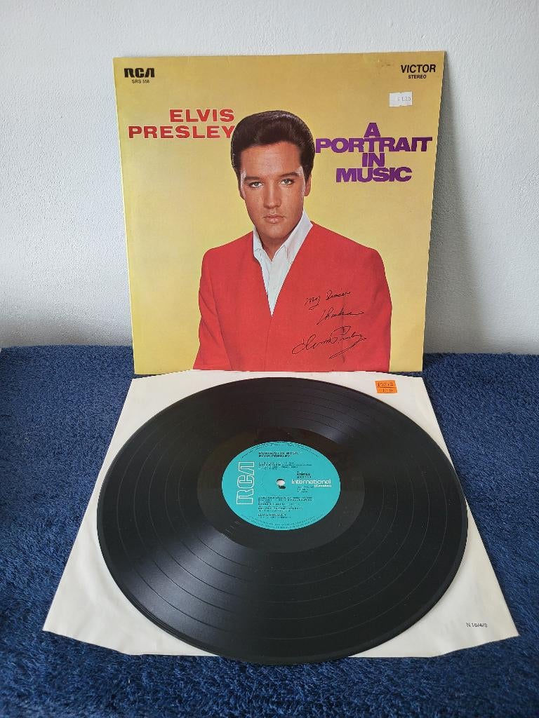 Elvis Presley a Portrait in music vinyl lp/elpee, Verzenden, Zo goed als nieuw, 12 inch, Overige genres