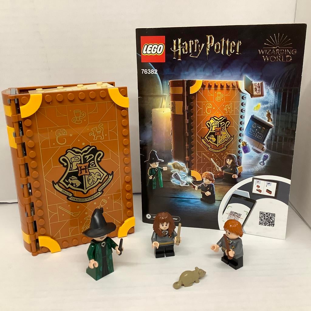 LEGO Harry Potter Zweinstein Moment: Transfiguratieles 76382, Ophalen, Compleet, Lego, Harry Potter