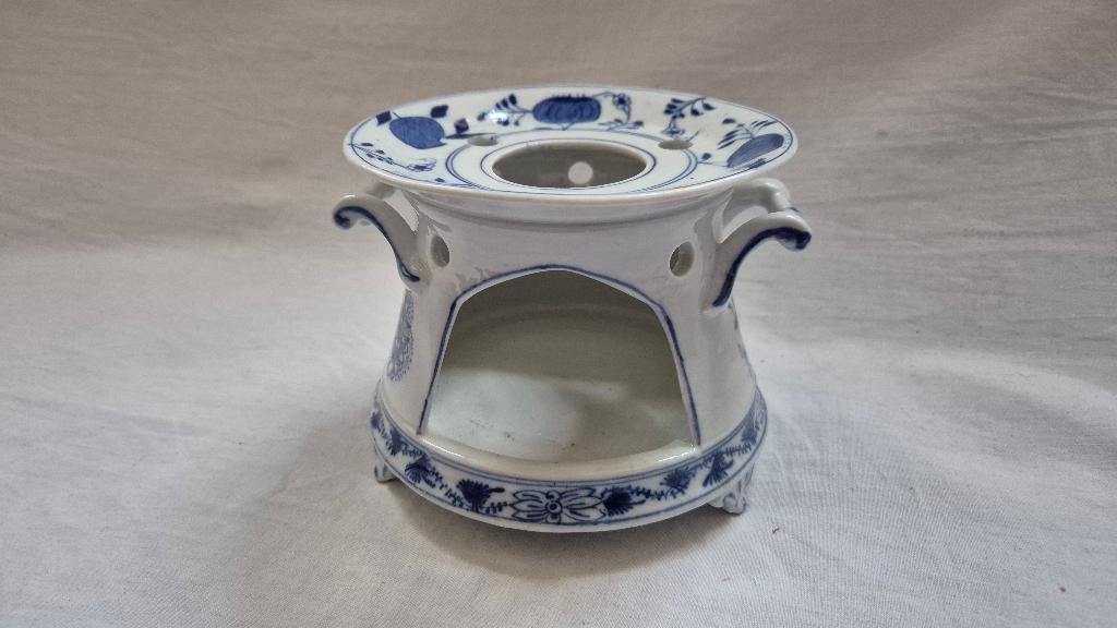 Zwiebelmuster theelicht Louis Regout, Antiek en Kunst, Antiek | Servies los, Ophalen of Verzenden