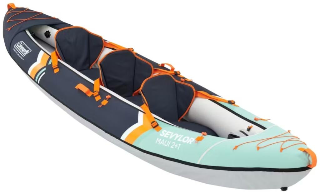 Sevylor Maui 2 +1 plus Opblaaskano 3 persoons Nieuw in doos, Minervum Breda, Drie personen of meer, Sevylor, Overige typen