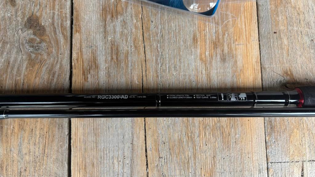 Daiwa Regal RGC3300-AD Werphengel - 3.9m, 3.00lbs, Ophalen of Verzenden, Nieuw, Werphengel