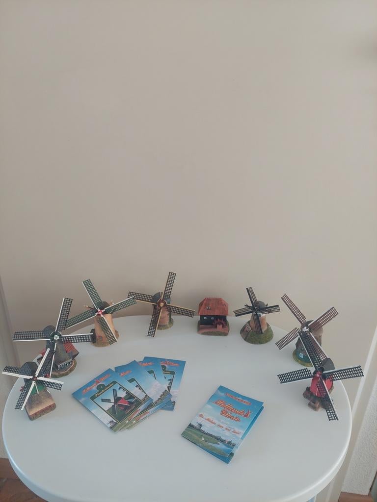 Miniatuur molens 8 Hollands Glorie, Ophalen of Verzenden, Zo goed als nieuw