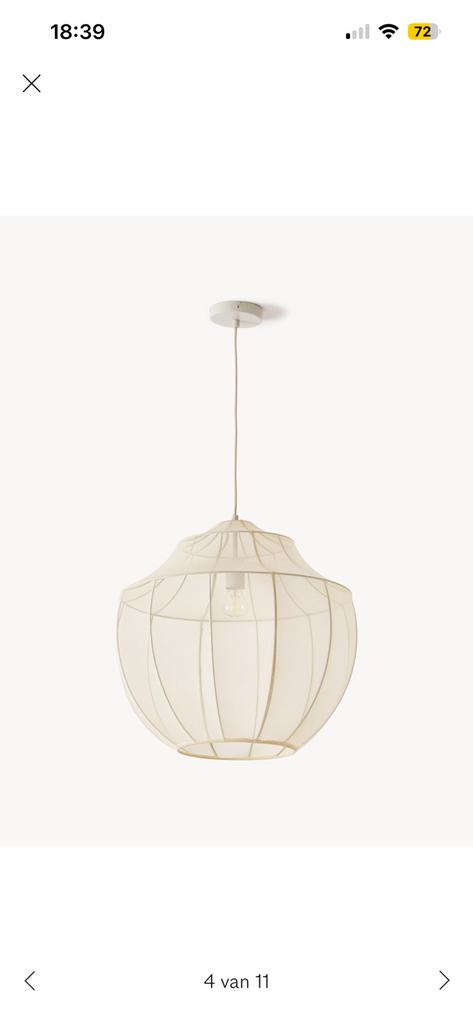 2 fantastisch mooi lampen, westwing collectie, Huis en Inrichting, Lampen | Hanglampen, Westwing collectie, 50 tot 75 cm, Ophalen of Verzenden