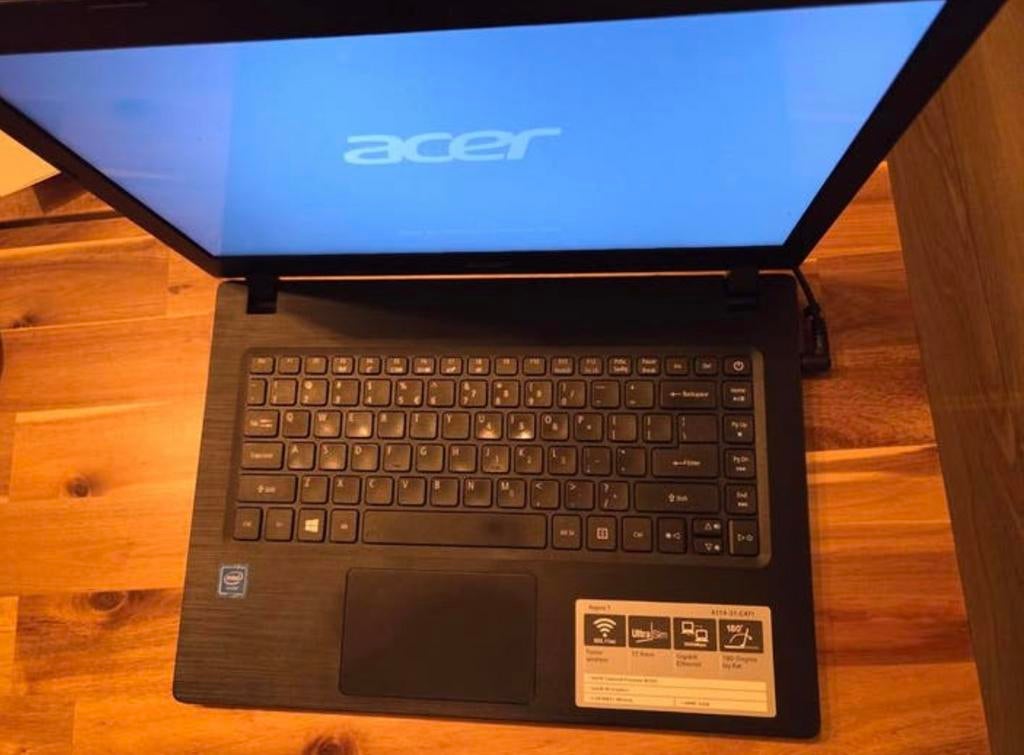 Laptop Acer Aspire 1, Computers en Software, Windows Laptops, Ophalen, Gebruikt, Qwerty, 14 inch