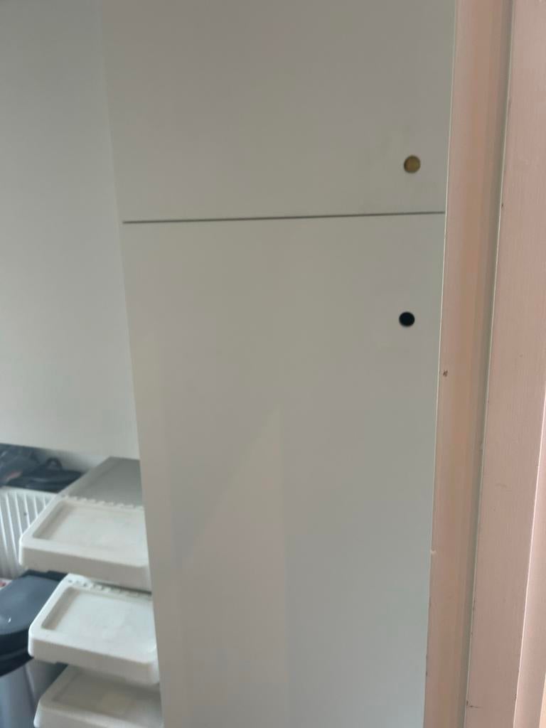 Witte kasten bijkeuken, Ophalen, Gebruikt