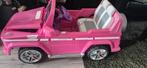 Merceders amg roze auto op accu kinderen, Ophalen of Verzenden, Zo goed als nieuw