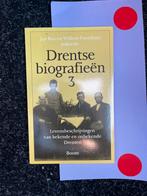 Drentse biografieën 3 - Jan Bos en Willem Foorthuis, Ophalen of Verzenden, Zo goed als nieuw, Overige