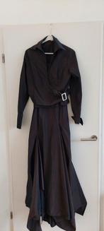 Elegante bruin-zwarte galajurk met jasje, Kleding | Dames, Gelegenheidskleding, Ophalen, Gedragen, Bruin, Galajurk