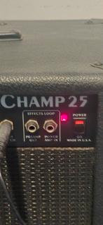 Fender Champ 25 Gitaarversterker - Klassiek Geluid, Ophalen of Verzenden