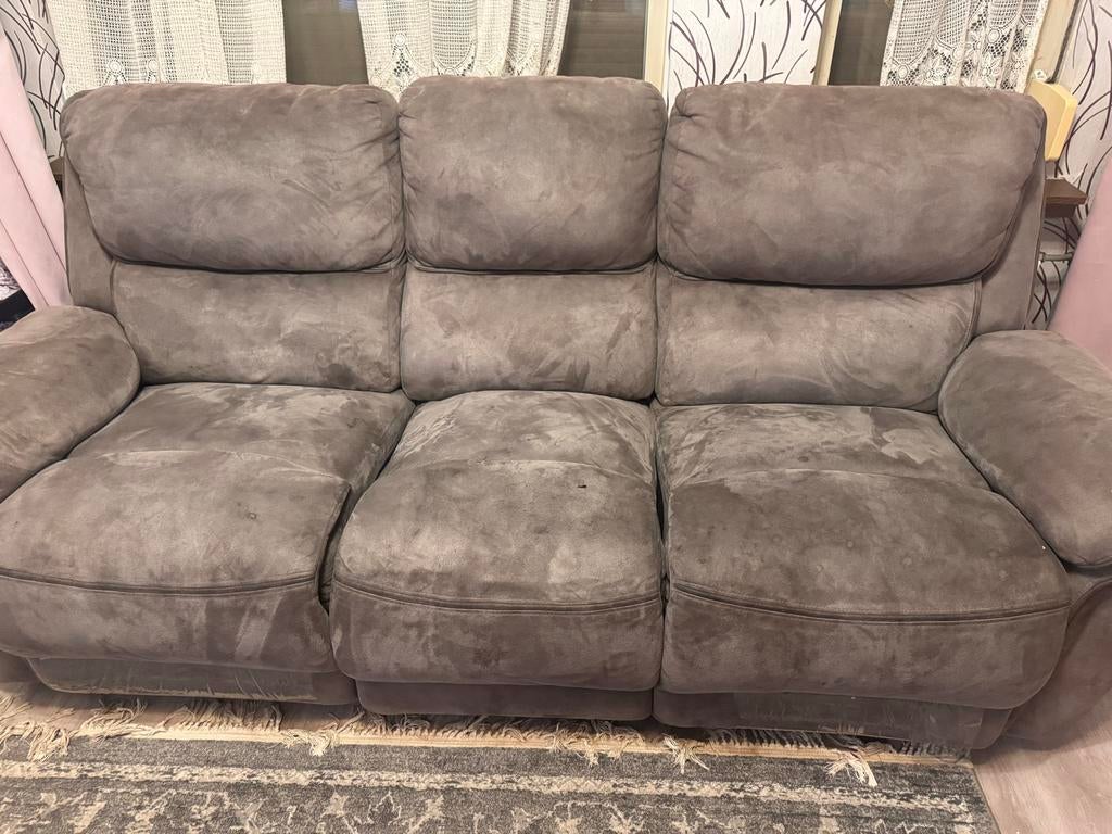 banken ZO SNEL MOGELIJK WEG!, 250 tot 300 cm, Gebruikt, 75 tot 100 cm, Ophalen of Verzenden