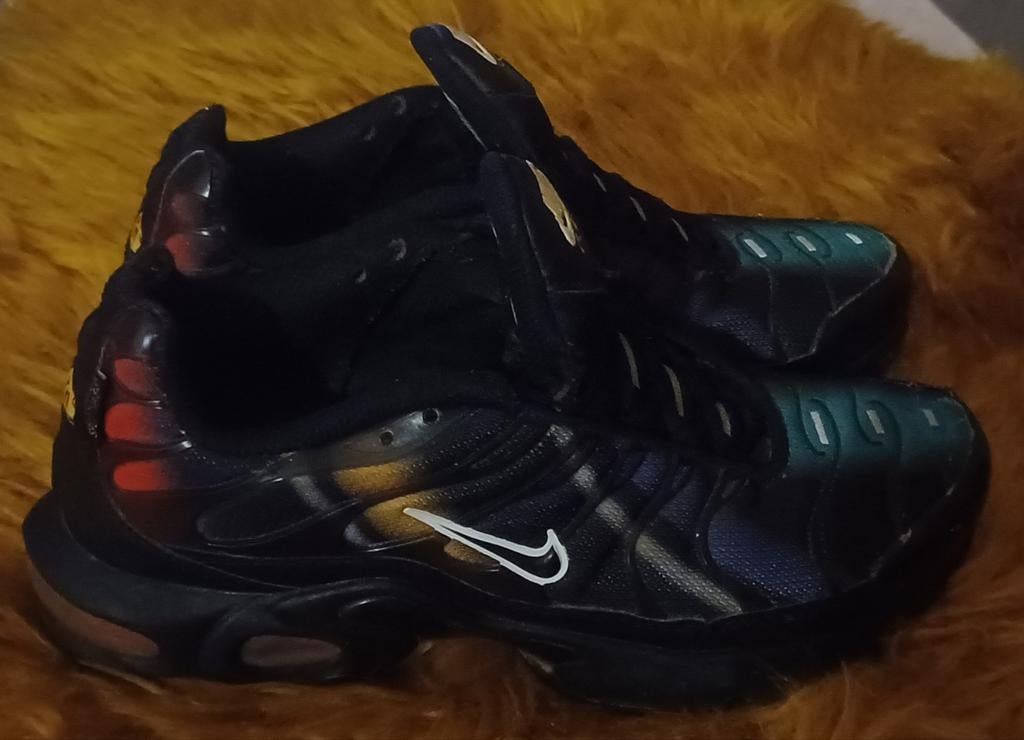 Exclusieve Nike Air Max TN - Gebruikt maat 38.5, Kleding | Dames, Schoenen, Ophalen of Verzenden, Gedragen, Overige kleuren, Sneakers of Gympen