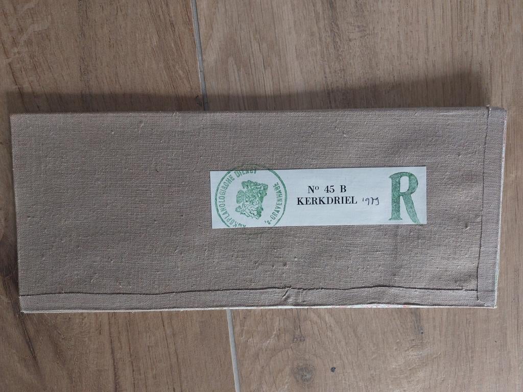 45B Kerkdriel Lith Rossum Rosmalen Alem Geffen Stafkaart '78, Topografische Dienst Nederland, Ophalen of Verzenden, 1800 tot 2000