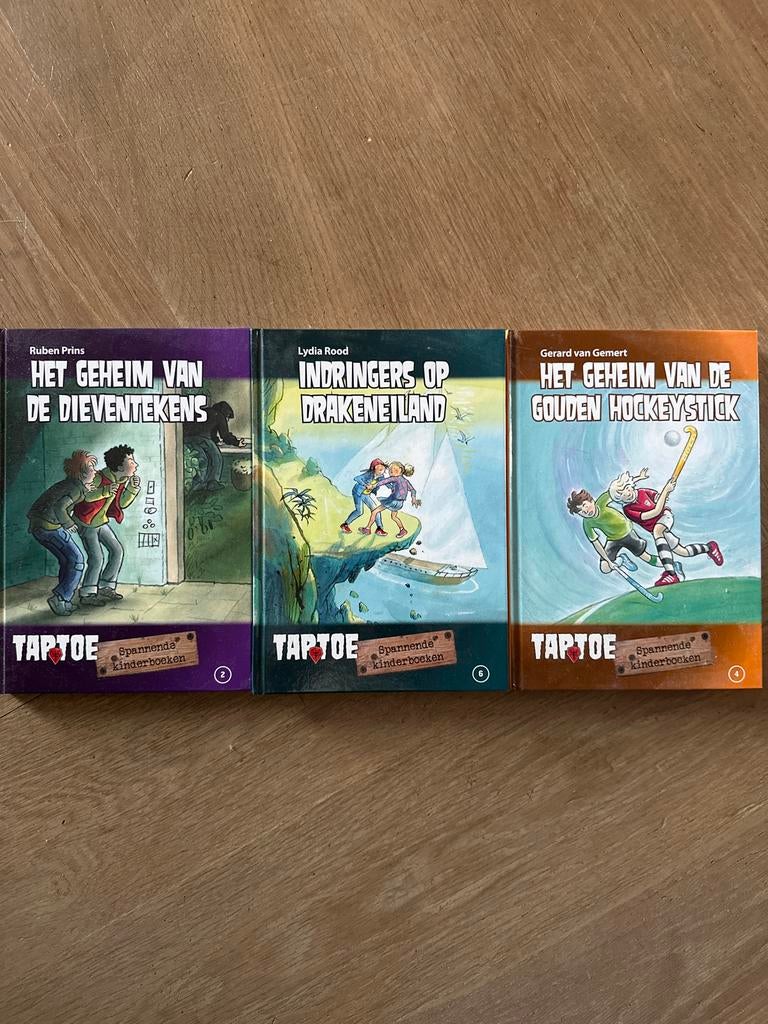 Taptoe Spannende Kinderboeken - 3-delige set, Ophalen, Gelezen, Fictie algemeen