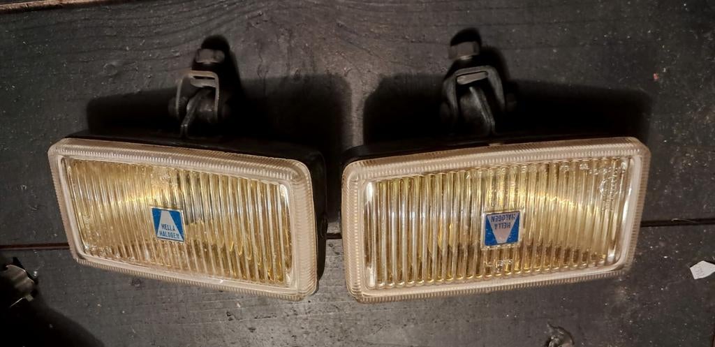Mistlampen verstralers Hella jaren 70, Auto-onderdelen, Ophalen of Verzenden, Gebruikt, Overige automerken