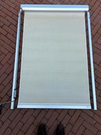 Screen 99x144 cm, crème doek, handbediening (defect), Ophalen, Gebruikt, Minder dan 250 cm, Minder dan 150 cm