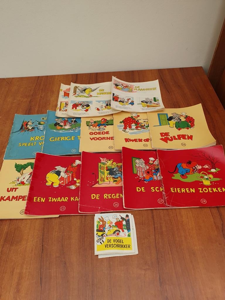 14 Tielse Flipjes boekjes en 1 stripboekje, Boeken, Stripboeken, Meerdere stripboeken, Ophalen of Verzenden, Gelezen