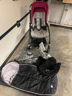 bugaboo bee 5 met 2 kleuren zonnekap, voetenzak, regenhoes, Ophalen of Verzenden, Gebruikt, Bugaboo, Verstelbare duwstang