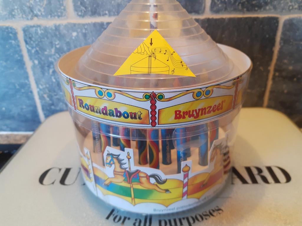 bruynzeel potloden carrousel , Speeldoos, Verzamelen, Ophalen of Verzenden