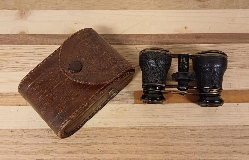 Vintage verrekijker - Earth Superior met etui, Ophalen of Verzenden, Gebruikt, 8 tot 12x