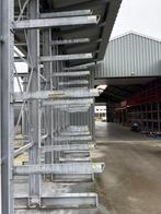 2 sets draagarmstelling stelling dubbelzijdig verzinkt + dak, Zakelijke goederen, Kantoor en Winkelinrichting | Magazijn, Stelling en Opslag