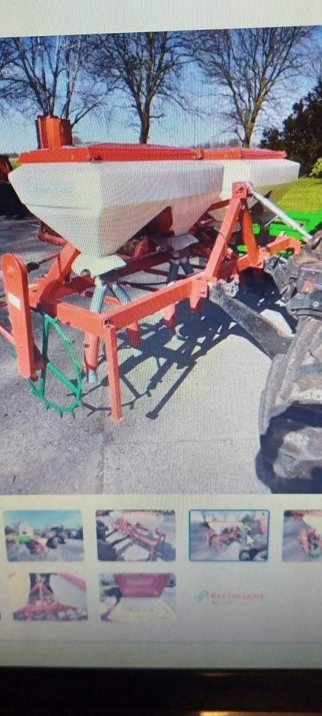 Rijenbemester granulaatstrooier kantelaar pakkerwals, Ophalen of Verzenden, Transport