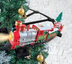 CHRISTMAS GIFTS Kersttrein met Licht en Geluid 8 stuks, Diversen, Kerst, Ophalen of Verzenden, Nieuw