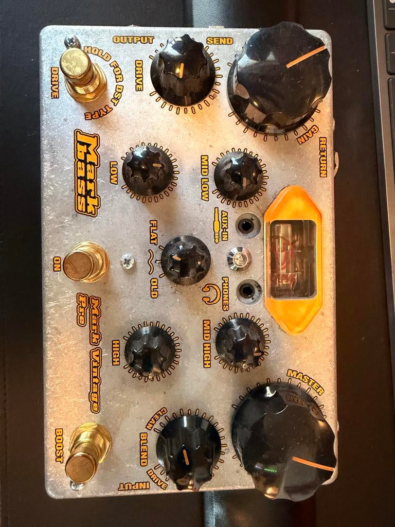 Markbass Mark Vintage Pre bas DI, Ophalen of Verzenden, Zo goed als nieuw, Basgitaar