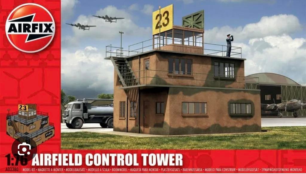 Gezocht bouwdoos vliegtuig Airfix Controltower, Ophalen of Verzenden, 1:72 tot 1:144, Overige merken