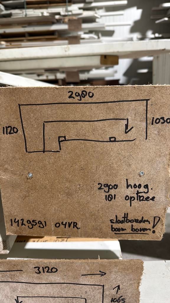 Halfslag trap 2900 hoog dichte, Doe-het-zelf en Verbouw, Ladders en Trappen, Ophalen, 2 tot 4 meter