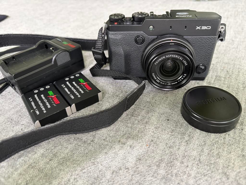 Fujifilm X30 compactcamera – zeer nette staat, Ophalen, Gebruikt, 12 Megapixel, Compact