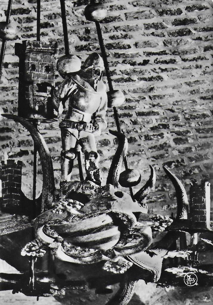 Ae119 Ongelopen ansichtkaart kroonluchter der baanderheren, Ophalen of Verzenden, 1980 tot heden, Ongelopen