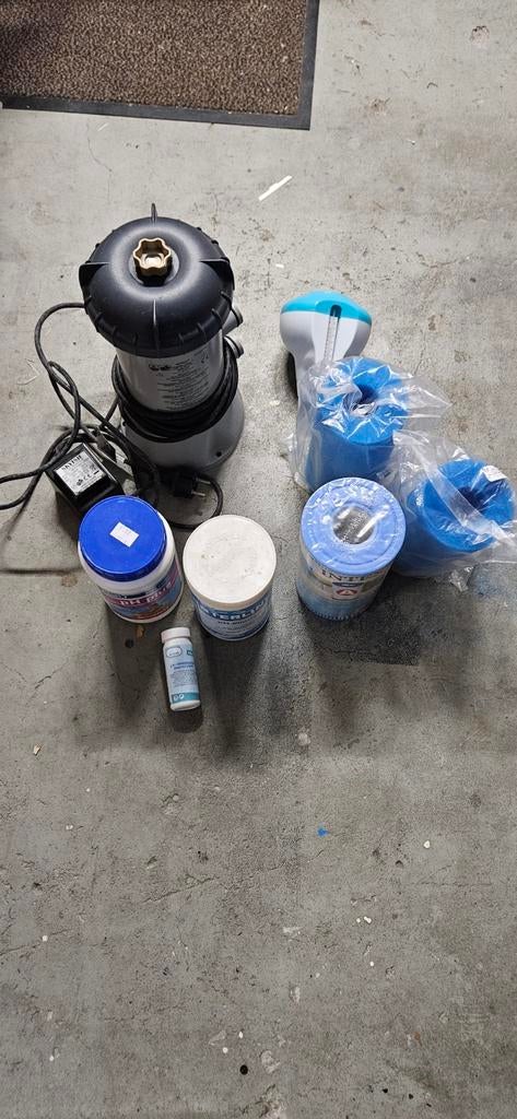 Intex Zwembadpomp 4 filters + extra's, Tuin en Terras, Zwembad-toebehoren, Ophalen of Verzenden