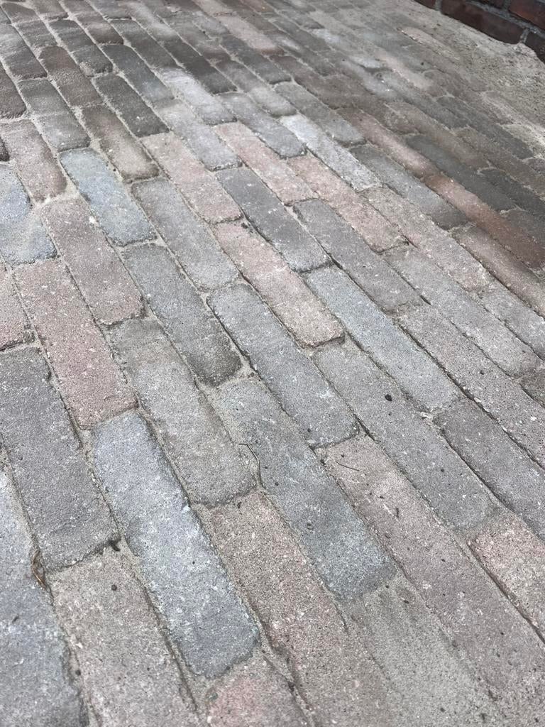 Waalformaat bont 20x5, Tuin en Terras, Tegels en Klinkers, Ophalen, Gebruikt, Klinkers, Minder dan 5 m²