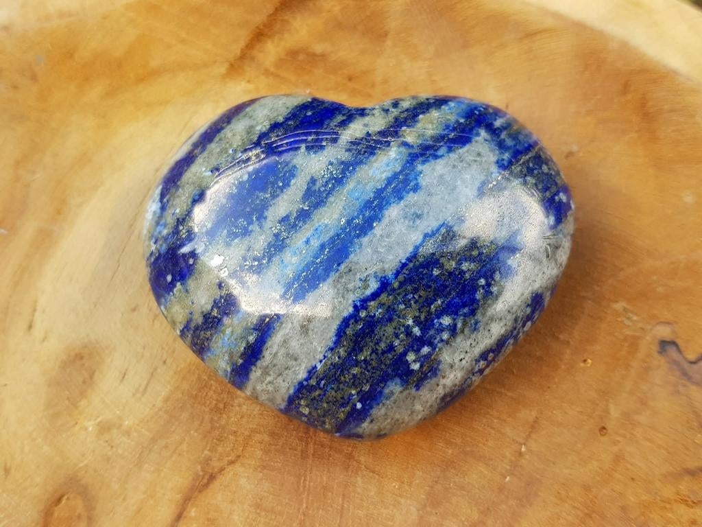 Prachtig lapis lazuli hart, Ophalen of Verzenden