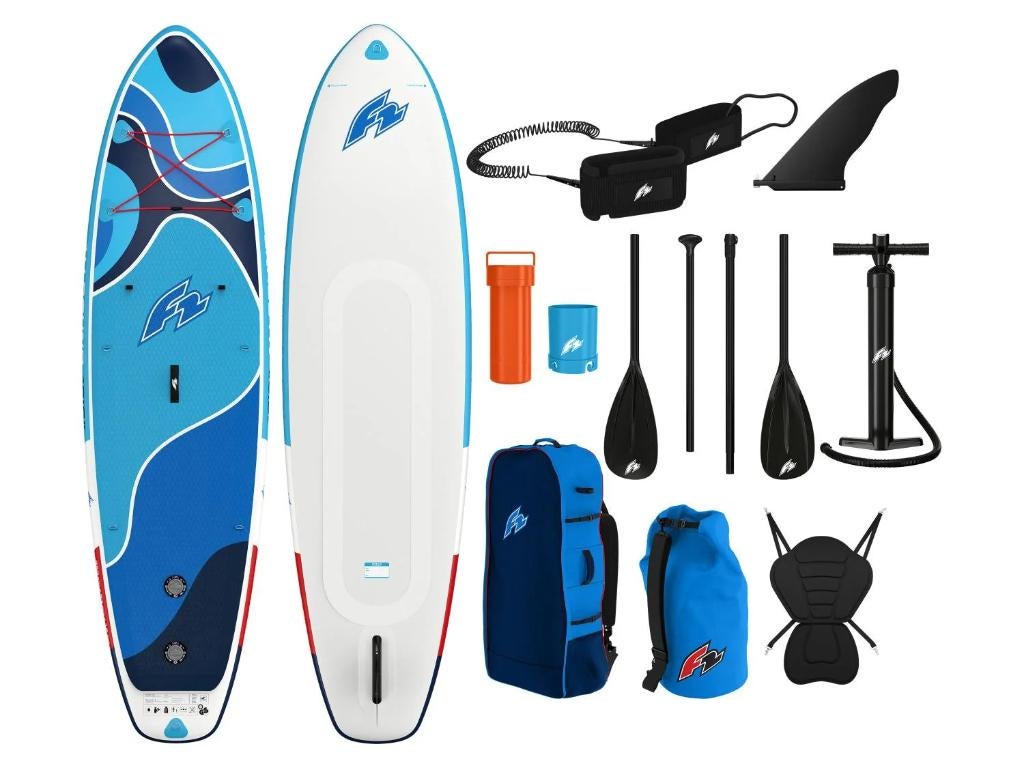 Opblaasbaar SUP-board Allround met alle accessoires, Watersport en Boten, Suppen, Ophalen, Zo goed als nieuw, SUP-boards