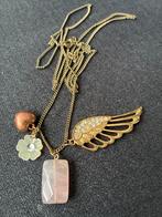 Ketting met bedels, Gebruikt, Ophalen of Verzenden, Goud, Overige materialen