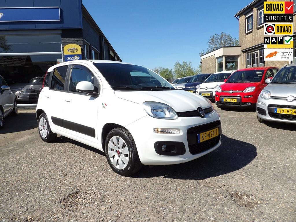 Fiat Panda 1.2 Lounge / 4-Cilinder / Airco / Rijklaarprijs, 12 maanden, Stof, Gebruikt, 400 kg