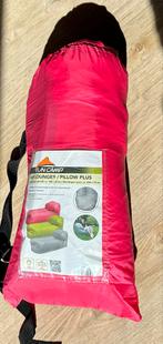 2x Fun Camp Air Lounger / Pillow Plus - Opblaasbare Zitzak, Ophalen, Zo goed als nieuw, 1-persoons