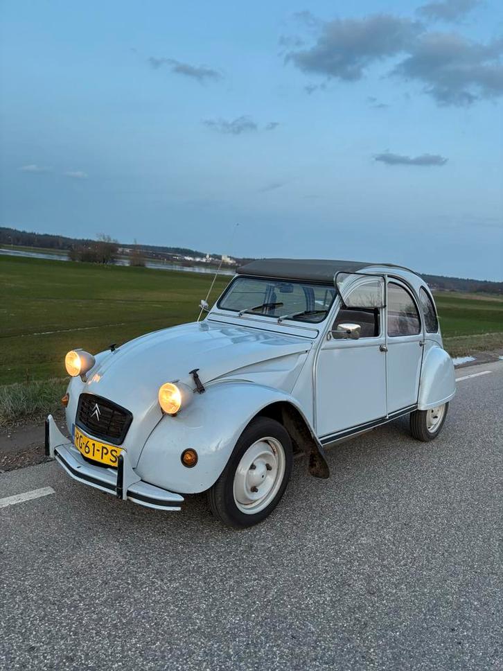 Citroën 2CV 0.6 Club S6 1986 Grijs, Auto's, Citroën, Particulier, 2CV, Benzine, Hatchback, Handgeschakeld, Origineel Nederlands