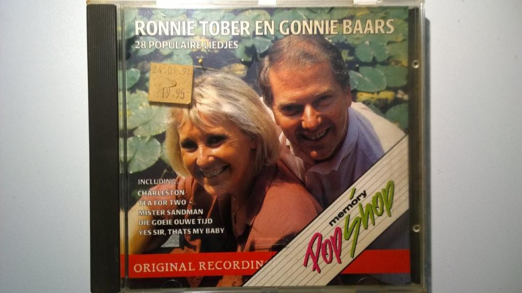 Ronnie Tober & Gonnie Baars - 28 Populaire Liedjes, Cd's en Dvd's, Ophalen of Verzenden, Zo goed als nieuw, Levenslied of Smartlap