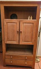 Bieden: Blank eiken tv kast ENKHUIZEN SET VAN 3 no 3, Ophalen, Gebruikt, 50 tot 100 cm, 150 tot 200 cm