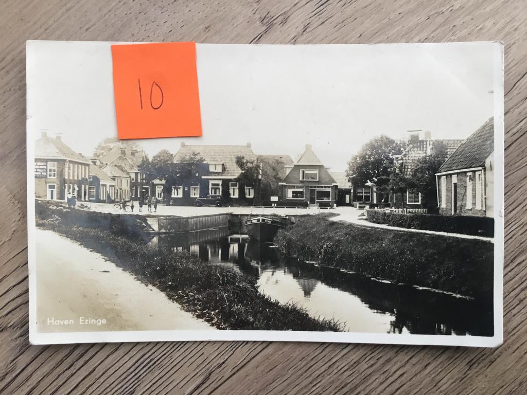 Ansichtkaart Groningen, Ezinge, Ophalen of Verzenden, Gelopen, Groningen