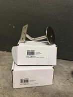 3 RVS Leuninghouders - Verbergt Gebogen Vlak, Ophalen of Verzenden, Nieuw, Rvs, Overige typen