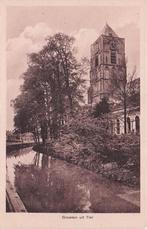 Tiel - Groeten uit met kerk (gel. 1939), Ophalen of Verzenden, 1920 tot 1940, Gelopen, Gelderland