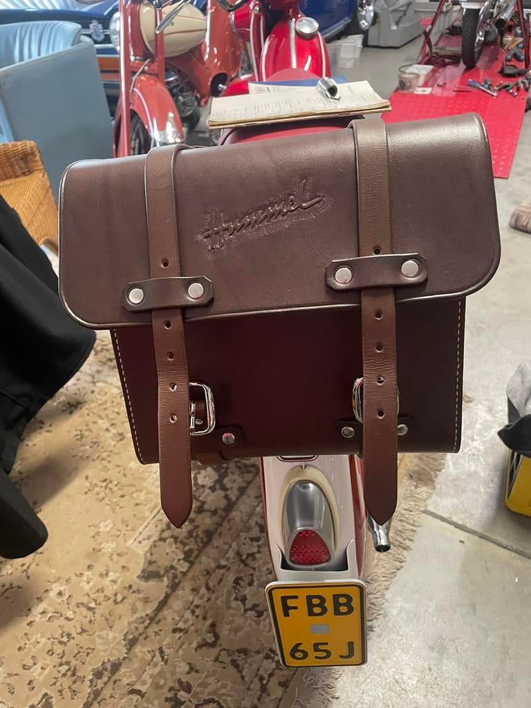 DKW Hummel leren tas, Motoren, Ophalen of Verzenden, Zo goed als nieuw